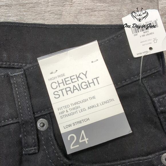 Gap High Rise Cheeky Straight Jeans Size 24 (00) - Picture 2 of 5